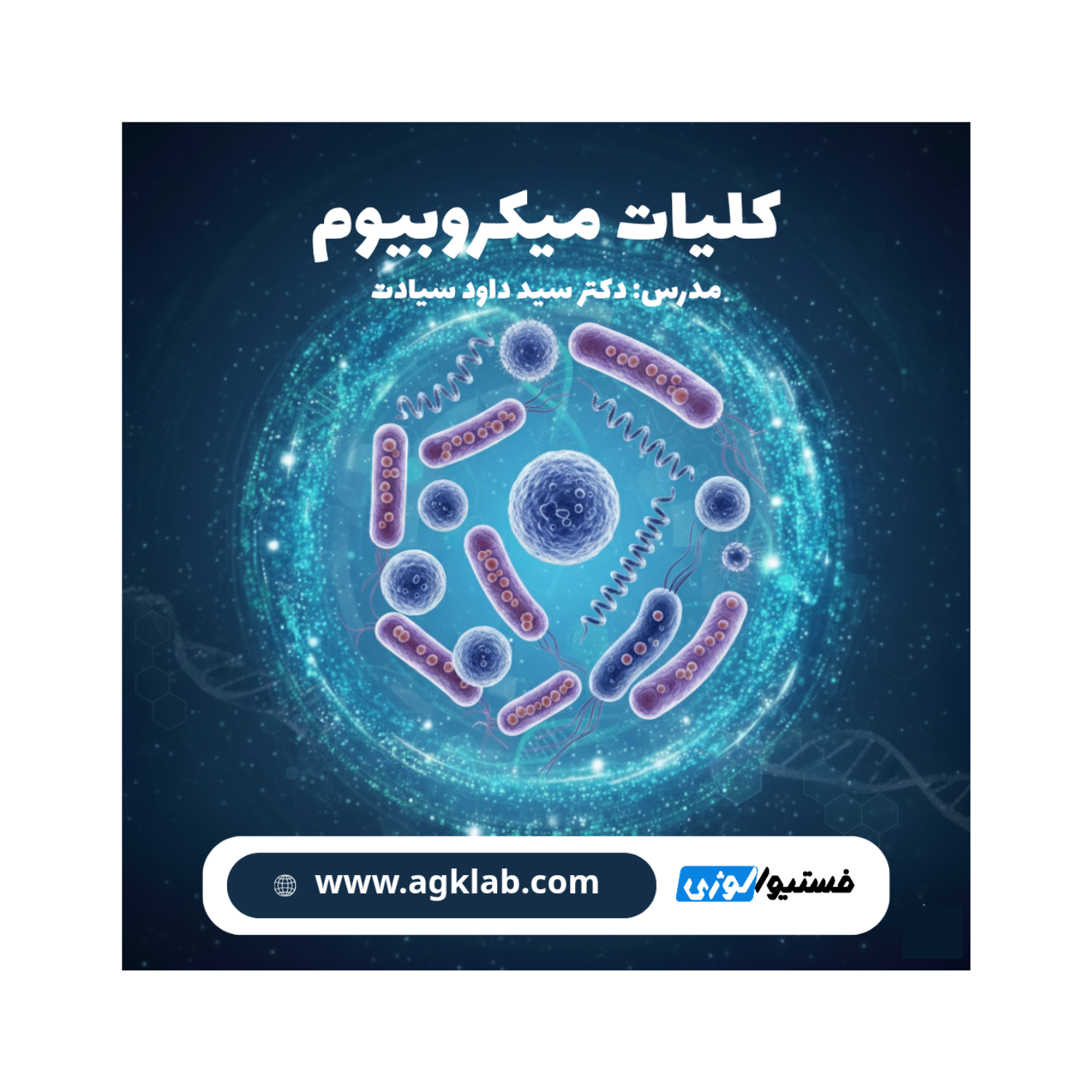 طراحی بدون عنوان_20250922_152016_۰۰۰۰ کلیات میکروبیوم (Fundamentals of the Microbiome) - تصویر 1